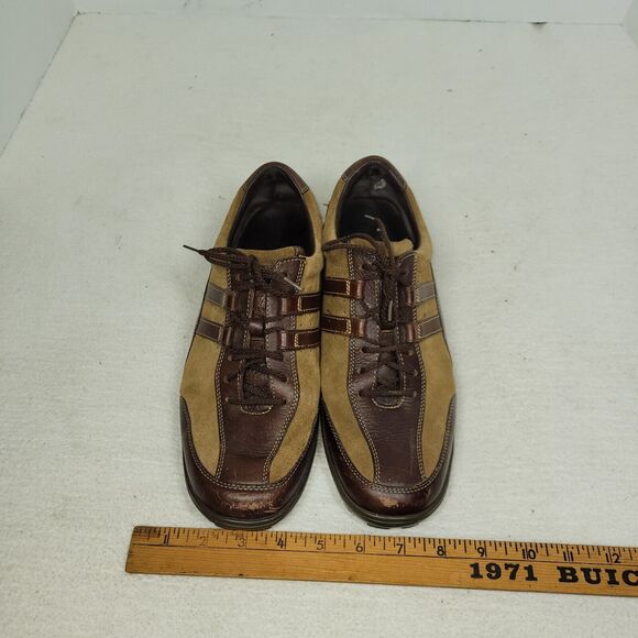 Cole Haan Shoes Size 9M Mens Casual Two Tone Brown Oxford Driving Comfort C03996 - Picture 16 of 16